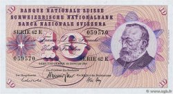 10 Francs SWITZERLAND  1969 P.45o UNC-