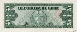 5 Pesos CUBA  1960 P.092a FDC