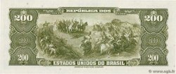 200 Cruzeiros BRAZIL  1964 P.171c UNC