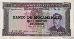 500 Escudos MOZAMBIQUE  1967 P.118a MBC