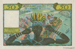 50 Francs WEST AFRICAN STATES  1958 P.001 AU-