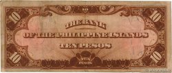 10 Pesos PHILIPPINES  1912 P.008a TB