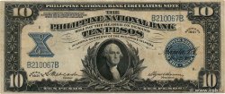 10 Pesos PHILIPPINES  1921 P.054 TB