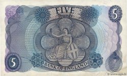 5 Pounds ENGLAND  1963 P.375a VF