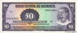 50 Cordobas NICARAGUA  1979 P.131 FDC