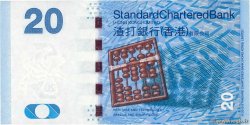 20 Dollars HONG KONG  2010 P.297a UNC-