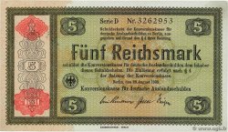 5 Reichsmark GERMANIA  1934 P.207 SPL+