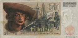 50 Deutsche Mark GERMAN FEDERAL REPUBLIC  1948 P.14a MBC