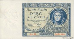 5 Zlotych POLONIA  1930 P.072 SC+