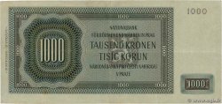 1000 Korun BOHÊME ET MORAVIE  1942 P.14a TTB