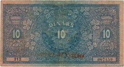 40 Kronen sur 10 Dinara JUGOSLAWIEN  1919 P.017 S