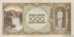 1000 Dinara YUGOSLAVIA  1946 P.067a BB