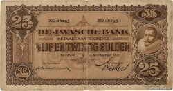 25 Gulden NETHERLANDS INDIES  1929 P.071c F