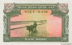 5 Dong VIETNAM DEL SUD  1955 P.02a q.FDC