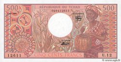500 Francs TSCHAD  1984 P.06 fST+