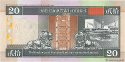 20 Dollars HONG-KONG  1997 P.201c FDC