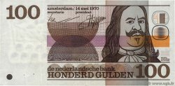 100 Gulden NETHERLANDS  1970 P.093a VF