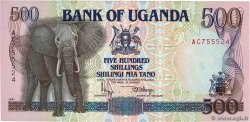 500 Shillings UGANDA  1991 P.33a FDC