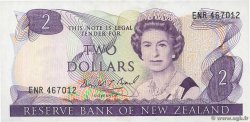 2 Dollars NEW ZEALAND  1989 P.170c XF