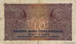 10 Korun CECOSLOVACCHIA  1927 P.020a MB