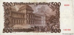 500 Schilling AUTRICHE  1953 P.134a TTB