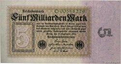 5 Milliards Mark DEUTSCHLAND  1923 P.115a SS