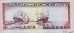 1/2 Dinar BAHRAIN  1964 P.03a SPL