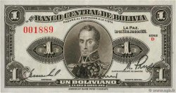 1 Boliviano BOLIVIA  1928 P.119a XF