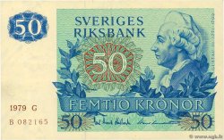 50 Kronor SUÈDE  1979 P.53c VF