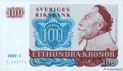 100 Kronor SWEDEN  1980 P.54c