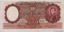 100 Pesos ARGENTINE  1943 P.267a