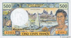 500 Francs FRENCH PACIFIC TERRITORIES  2000 P.01g UNC-