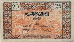 20 Francs MARUECOS  1943 P.39 BC