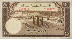 10 Rupees PAKISTáN  1953 P.13 MBC