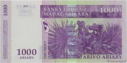 5000 Francs - 1000 Ariary MADAGASCAR  2004 P.089a q.FDC