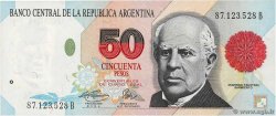 50 Pesos ARGENTINA  1992 P.344b UNC