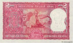 2 Rupees INDIA  1970 P.067a AU