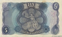 5 Pounds ANGLETERRE  1966 P.375b TTB