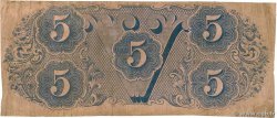 5 Dollars ÉTATS CONFÉDÉRÉS D