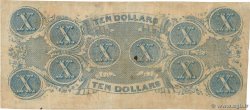 10 Dollars ÉTATS CONFÉDÉRÉS D