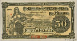 50 Centavos MEXIQUE Toluca 1915 PS.0882