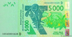 5000 Francs ÉTATS DE L&nbsp;AFRIQUE DE L&nbsp;OUEST  2003 P.417Da