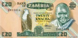 20 Kwacha ZAMBIE  1980 P.27e