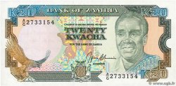 20 Kwacha ZAMBIE  1989 P.32b