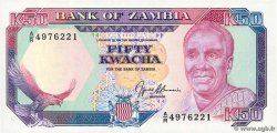 50 Kwacha ZAMBIE  1989 P.33b