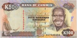 500 Kwacha ZAMBIE  1991 P.35a
