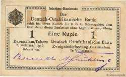 1 Rupie Deutsch Ostafrikanische Bank  1916 P.19 EBC