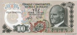 100 Lira TURKEY  1972 P.189 UNC-