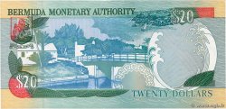 20 Dollars BERMUDA  2000 P.53A XF