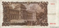500 Schilling AUTRICHE  1953 P.134a TB+